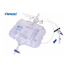 Sac de drainage urinaire médical avec dispositif anti-reflux 2000 ml