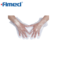 Gants HDPE jetables sans poudre pour un examen médical de base 