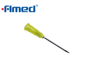 Aiguille hypodermique 20 g (0,9 mm x 25 mm) jaune (20g x 1,0 "pouce)