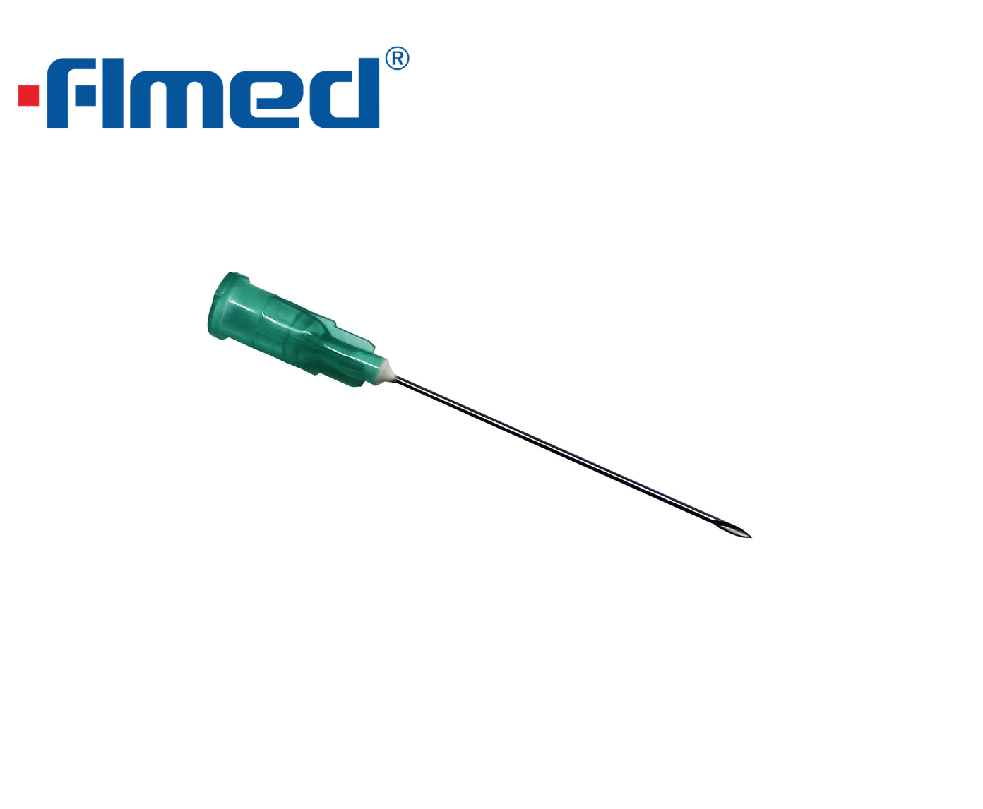 21g aiguille hypodermique (0,8 mm x 38 mm) vert (21g x 1, 1/2 "pouce) 