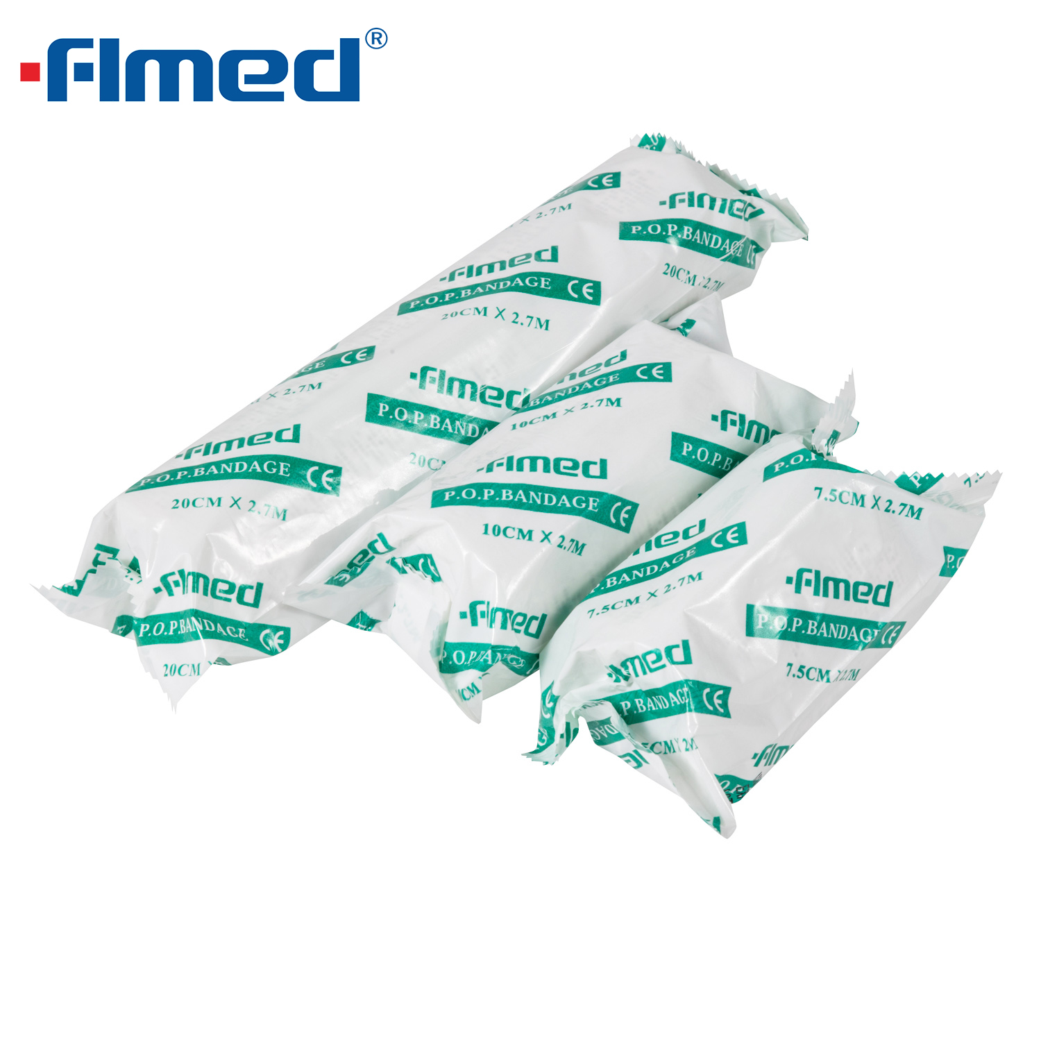 Plaster des bandages de Paris pop
