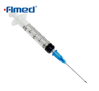 Syringe de 2,5 ml avec aiguille hypodermique 23 g (23gx30 mm)