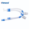 Circuits de respiration à anesthésie extensible jetable adulte